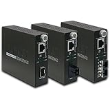 GST-802 10/100/1000TX to 1000SX Smart Media Converter (MM, SC, 2Km)