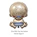 23 Pack Baby Shower Balloons Decoration, Welcome Baby Boy Party Decorations with Gentle Bow Tie Cute Little Man Mustache Blue Star Handsome Prince Balloons Blue and Black Boy Birthday Supplies