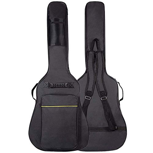 image for GLEAM Guitar Gig Bag - 0.3 Inch Sponge Padding Fit 41 Inch Acoustic Wa