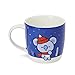 BT21 Official Merchandise by Line Friends - Winter Theme Character Ceramic Coffee Mug with Lid, KOYA