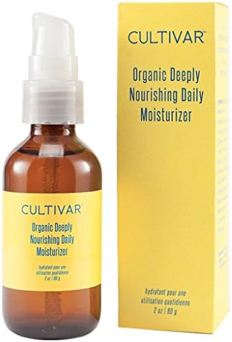 CULTIVAR Organic Deeply Nourishing Daily Facial Moisturizer 2 oz