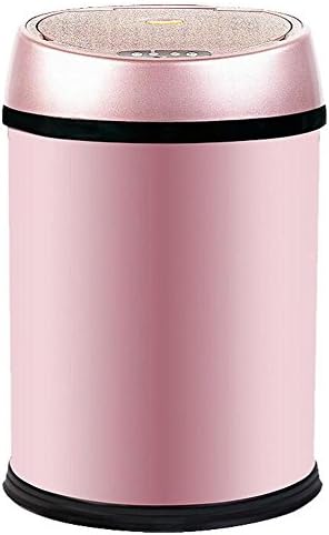 YUGDSIMB Smart Induction Free Hands And Feet Automatically Trash , Roses Gold , 13L