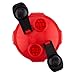 Hydra Cup - 36oz High Performance Dual Shaker Bottle, 14oz + 22oz, Leak Proof, Awesome Colors, Patented PRE + Protein Shaker Cup, Save Time & Be Prepared (Pack of 1, Rocket Red)