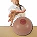 Boob Breast Stress Reliever Simulation Ball Silicone Funny Reality Chest (Medium- 1)