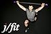 j/fit Weighted Padded Bar / Sculpting Workout Bar / Exercise Bar (10lb, 12lb, 15lb, 18lb, 20lb, 25lb) - 4 Foot Long