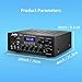 Moukey MAMP1 Wireless BT Power Amplifier System – 220W Dual Channel Sound Audio Stereo Receiver w/USB, SD, AUX, MIC in w/Echo, Radio, LED – for Home Theater Entertainment via RCA, Studio Usethumb 4