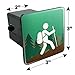 GRAPHICS & MORE Hiker Hiking Symbol Mountain Nature Tow Trailer Hitch Cover Plug Insert 2