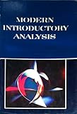 Modern Introductory Analysis