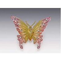Everspring Import Company Glass Pink Butterfly Figurine