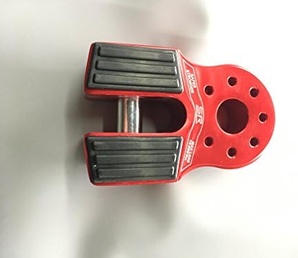 Southern Powersports SR Performance Flatlink Winch Shackle (16,000 LB) (Red) Flat Link