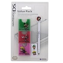 Nintendo DS Value Pack 1 Stylus & 6 Nintendo DS Game Card Cases