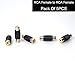 EKYLIN Female to Female RCA Coupler Joiner Adapter - Convert Male to Female - Wholesale Pack of 5 PCS