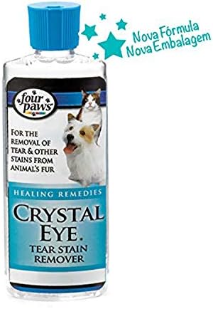 Four Paws Crystal Eye Dog Grooming Tear Stain Remover, 4 oz