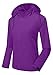 ZSHOW Women's Lightweight Packable Breathable UV Protect Windbreaker Jacket with Removeble Hood