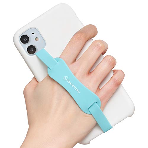 Sinjimoru Universal Silicone Loopy Phone Grip Holder, Cell Phone Loop
