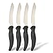 Stainless Steel Steak Knives – Set of 4 Serrated Kitchen Knife Set. Voted Best Kitchen Knife by Product Stop