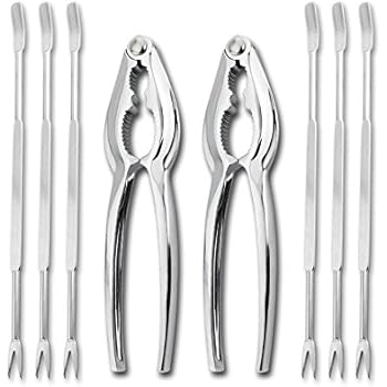 Amazon Com Norpro Seafood Serving Set Seafood Tools Kitchen