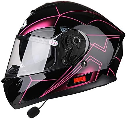 人気新作 ヘルメット 大型家電 車 バイク B07t673ltr フルフェイスバイクヘルメットレーシングバイクヘルメット R1 608成人男性向け女性向けbluetoothフレンドリー 付属 E Xl ヘルメット