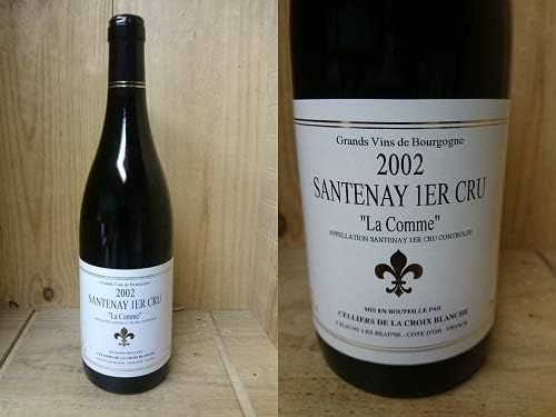 Amazon Co Jp Nana S Wine Shop 赤ワイン サントネー プルミエ クリュ 02 セリエ ド ラ クロワ ブランシュ 通販 食品 飲料 お酒