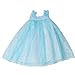 Wensltd Doll Clothes for 18 Inch Dolls Pretty Lace Dress Fits American Girl Dolls (Blue)