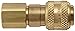 Dixon Valve & Coupling DCB2023 Brass Air Chief Industrial Interchange Quick-Connect Air Hose Fitting, 1/4
