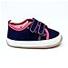 Kuner Baby Boys and Girls Cotton Rubber Sloe Outdoor Sneaker First Walkers Shoes (13.5cm(12-18months), Blue-2)