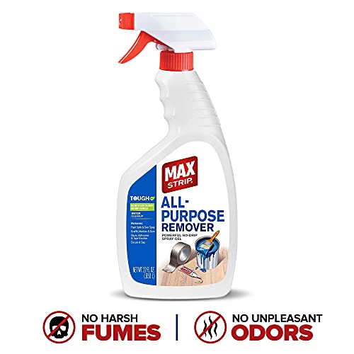 Max Strip All Purpose Remover 22 oz Removes Paint Spills, Over Spray, Graffiti, Markers, Gum