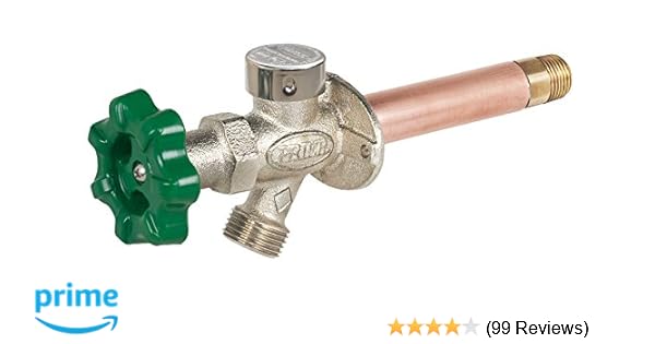 Amazon Com Prier P 164d12 Quarter Turn Frost Free Anti Siphon