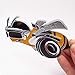 TK-KLZ 3D Metal Super Bee Bumblebee Logo Car Truck Side Fender Rear Trunk Emblem Badge Sticker for Hemi SRT Scat Pack Dodge Challenger Charger Ram SRT Chevrolet Camaro Corvette Ford Mustang JEEP