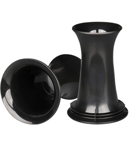 41mm x 117mm Haut-Parleur Porte Tube Subwoofer Basse Réflexe Tube Boîte