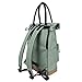 TOURBON Nylon Roll-top Clip-On Bike Panniers Women’s Shoulder Tote Bag – Greenthumb 1