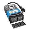 meross Smart Outdoor Plug, Waterproof WiFi Outdoor Outlet, Compatible with Apple HomeKit, Amazon Alexa, Google Assistant…