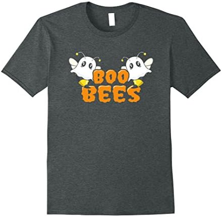 Mens Sexy Boo Bees Ghost Halloween Shirt Breast Ghost Funny Small Dark Heather