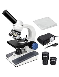 ZENY 40X 1000X   Lentes de cristal óptico inalámbricas de metal, iluminación LED, microscopio compuesto biológico para estudiantes