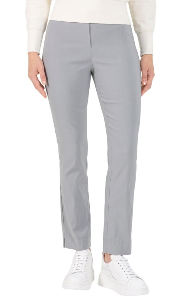 Stehmann Women's Ina-740 Trouser, Silber, 36