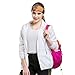 Lanbaosi Women's Lightweight Windbreaker Skin Jacket Rain Coat Travel Hoodie Outwear