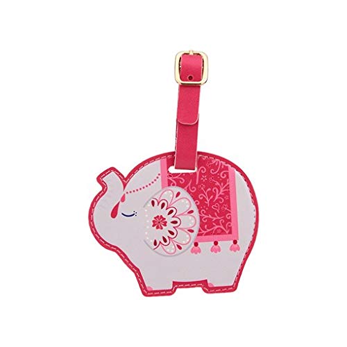 Sass & Belle Mandala Elephant Luggage Tag