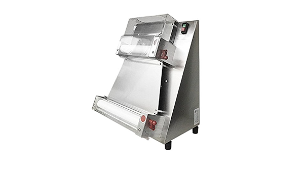 Amazon.com: Máquina eléctrica para hacer pizza automática de 10 a 15.7 in,  máquina de rodillos para masa de pizza, 370 W, máquina de prensado de pizza,  máquina comercial, pan de pizza, pasta,
