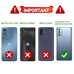 LeYi for Moto G Play 2023 Case: Phone Case for