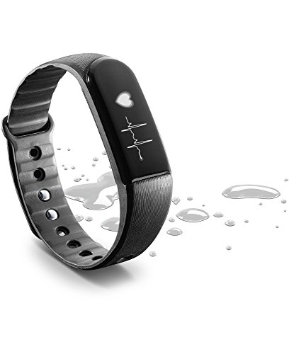 cellularline – Easy Fit HR Touchscreen Fitness Tracker Orologio con cardiofrequenzimetro e Sonno monitorare, Activity…