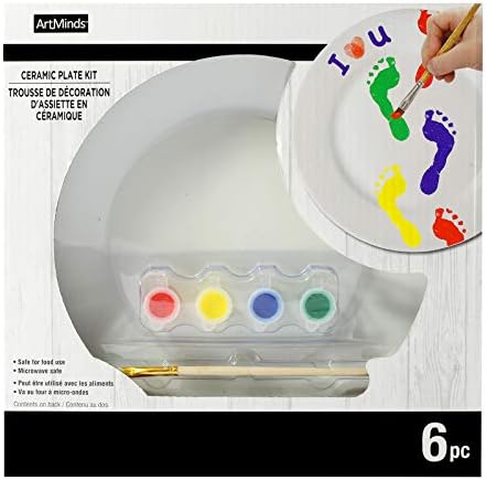 DIY Ceramic Plate Painting Kit 