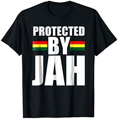 RCA: Protected By Jah Rasta Reggae Gift T-Shirt