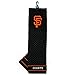 Team Golf MLB San Francisco Giants Embroidered Golf Towel Embroidered Golf Towel, Checkered Scrubber Design, Embroidered Logo