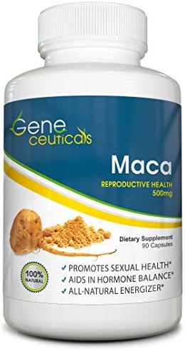 Pure Maca Reproductive Health Supplement! Non-GMO - Improves Vigor and Libido - All Natural, No Side Effects - Only for Men - 100% Satisfaction Guarantee