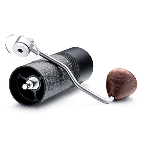 Normcore Manuelle Kaffeemühlen - Premium Kaffeemühle manuell aus Edelstahl kegelmahlwerk Mahlwerk - Stufenlose… – Bild 3