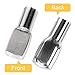 FANDAMEI 200 PCS 5mm Shelf Pins, Shelf Pegs, Metal Nickel Shelf Pins, Shelf Support Pegs, Cabinet Shelf Pegs, Shelf Pegs for Shelves, Shelf Pins 5mm, Spoon Shaped Cabinet Support Pegs Holder