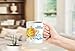 Cortunex Color Changing Mug | Heat Changing Mug | 11 oz Ceramic Mug | Sun And Moon Design