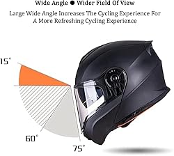 Bluetooth Flip Up Motorcycle Helmet for Women and
