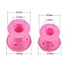 Hair Curlers Silicone Hair Care Rollers 30PCS No Clip Hair Style Rollers Soft Magic DIY Curling Professional Hairstyle Tools Hair Accessories No Heat No Damage to Hair