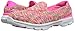 SKECHERS Performance Womens Go Walk 3 Crazed Walking Shoe,Hot Pink/Lime,7 M US